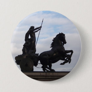 Boadicea Statue Abzeichen Button
