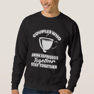 Boans Couple Barista Kaffee Espresso 1 Sweatshirt