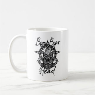 Boar Boar Head Kaffeetasse