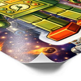 Board game cosmic adventure poster