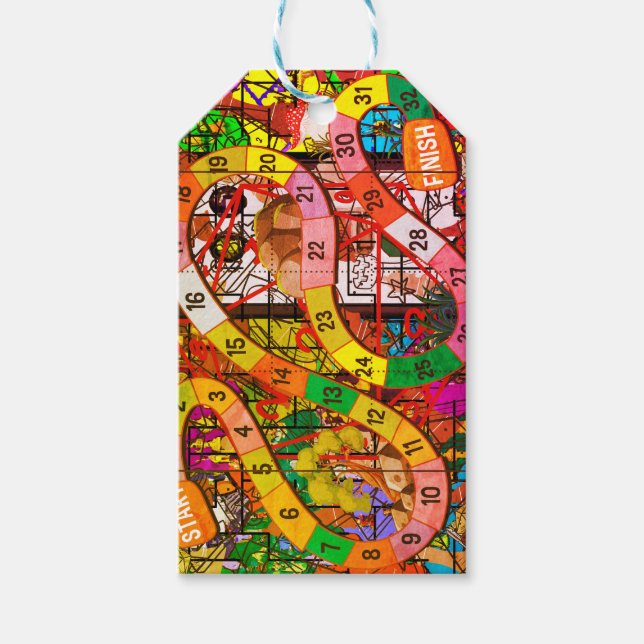 Board Game Geschenkanhänger (Vorderseite)