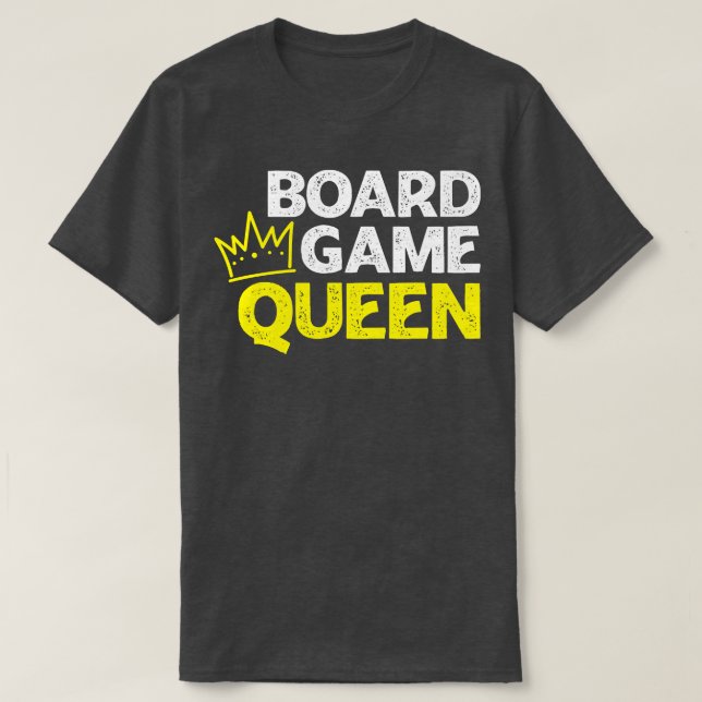 Board Game Queen T-Shirt (Design vorne)