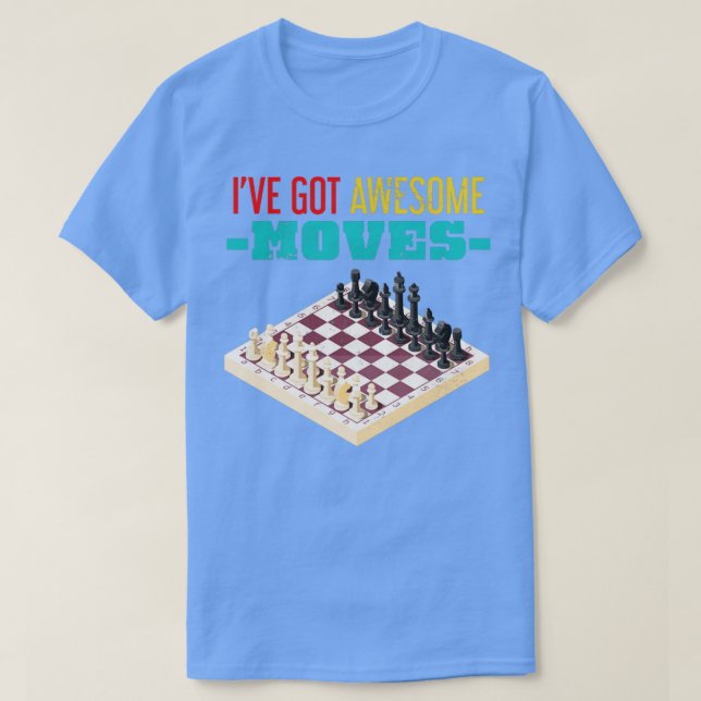 Board Game Strategy Schach Figures Schach T-Shirt (Design vorne)