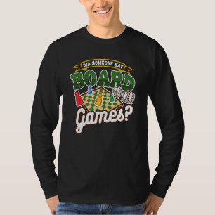 Board Game Tabop Strategy Game Board Game Funn T-Shirt