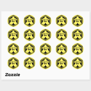 Board Game Typ Black Frame Stickers