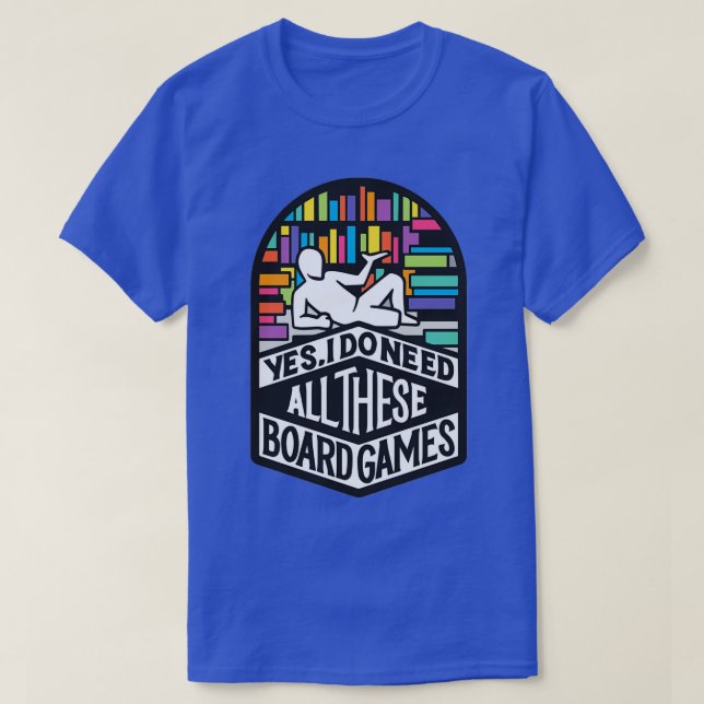 Board GamerIsms T-Shirt (Design vorne)