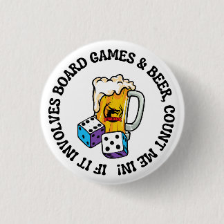 Board Games and Beer Button