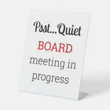 Board Meeting In Progress