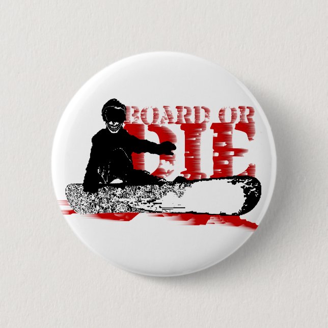Board oder die Skeleboarder Button (Vorderseite)