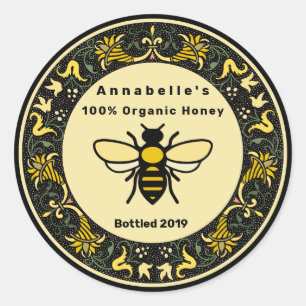 Boarder Victorian Honey Étiquette 2