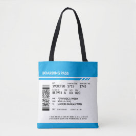 Boarding Pass (blue) Tasche