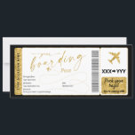 Boarding Pass Fake Airline Ticket<br><div class="desc">Dies ist die perfekte Art,  eine Überraschungsreise für jeden Anlass zu schenken!</div>