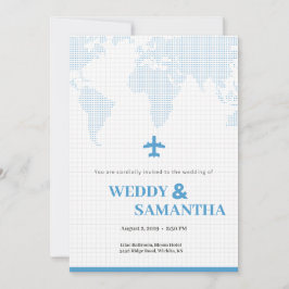 Boarding Pass Hochzeit Einladung