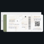 Boarding Pass Hochzeit in Urlaubsort QR-Code UAwg Einladung<br><div class="desc">Boarding Pass Hochzeit in Urlaubsort QR Code UAwg Einladung. Boho Neutral Beige Boarding passieren Hochzeitskarte Einladung mit einem Ziel Weltkarte,  Hochzeitpass,  Hochzeit in Urlaubsort,  Passport mit QR Code Rsvp Karte.</div>