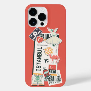BOARDING PASS ISTANBUL TÜRKEI iPhone 14 PRO MAX HÜLLE
