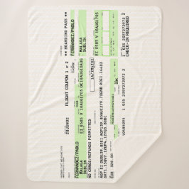 Boarding Pass - Retro Sherpadecke