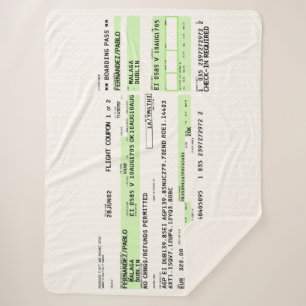 Boarding Pass - Retro Sherpadecke