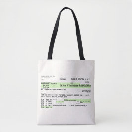 Boarding Pass - Retro Tasche