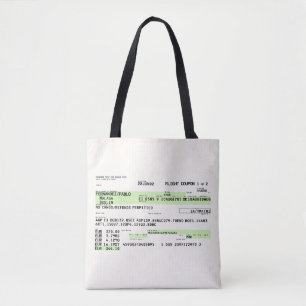 Boarding Pass - Retro Tasche