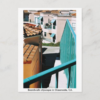 Boardwalk City in Oceanside, CA. Postkarte