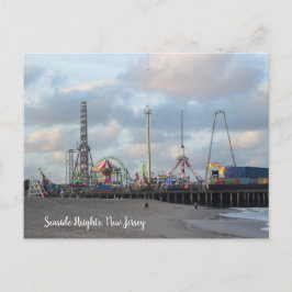 Boardwalk Vergnügungsfahrten Postkarte