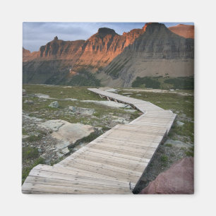 Boardwalk: Waterton Glacier International Magnet