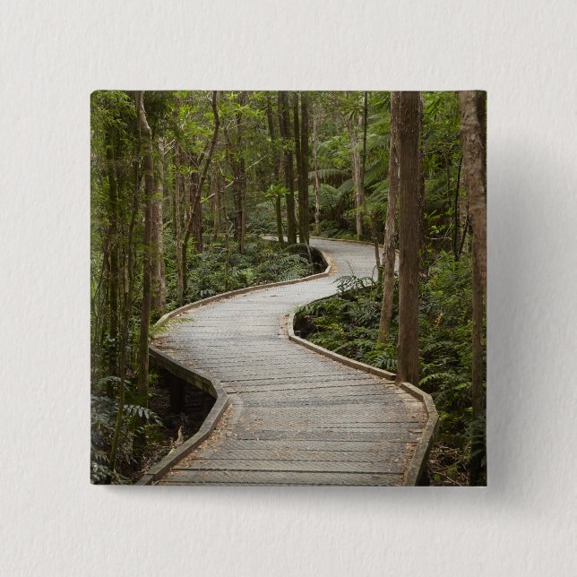 Boardwalk zu Nelson Falls, Franklin - Gordon Button (Vorderseite)