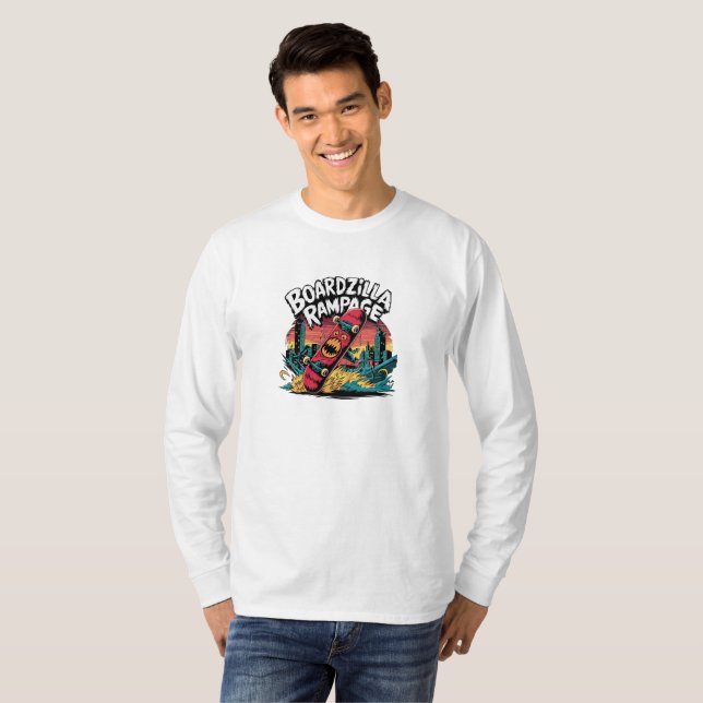 Boardzilla Rampage Urban Long Sleeve T - Shirt (Vorne ganz)