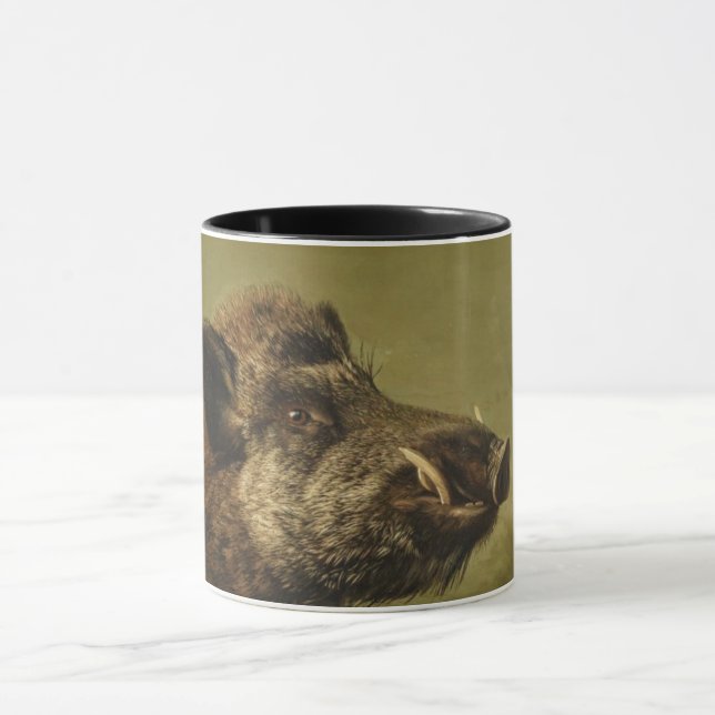 Boarkopf (Ugly Pig) Tasse (Zentrum)