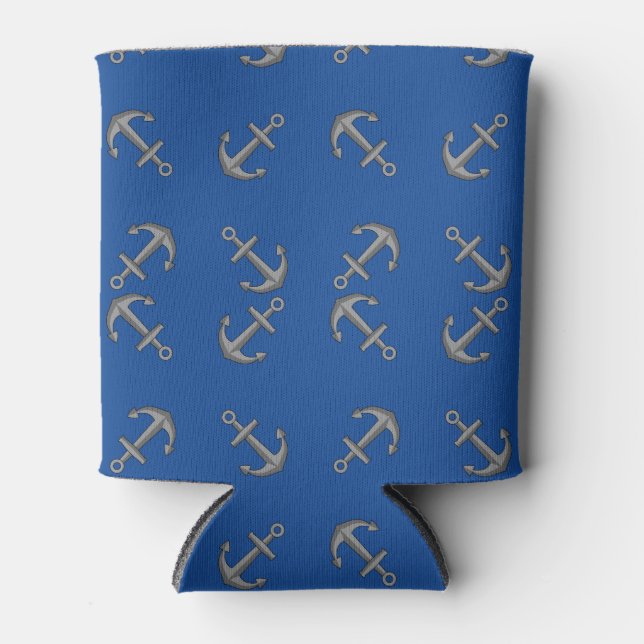 Boat Anchor Cartoon Dosenkühler (Vorderseite)