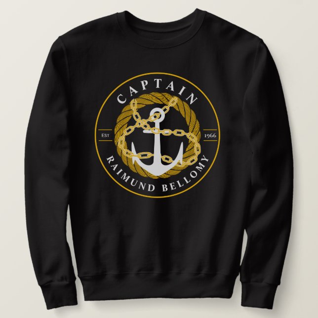 Boat Anchor Sweatshirt (Design vorne)