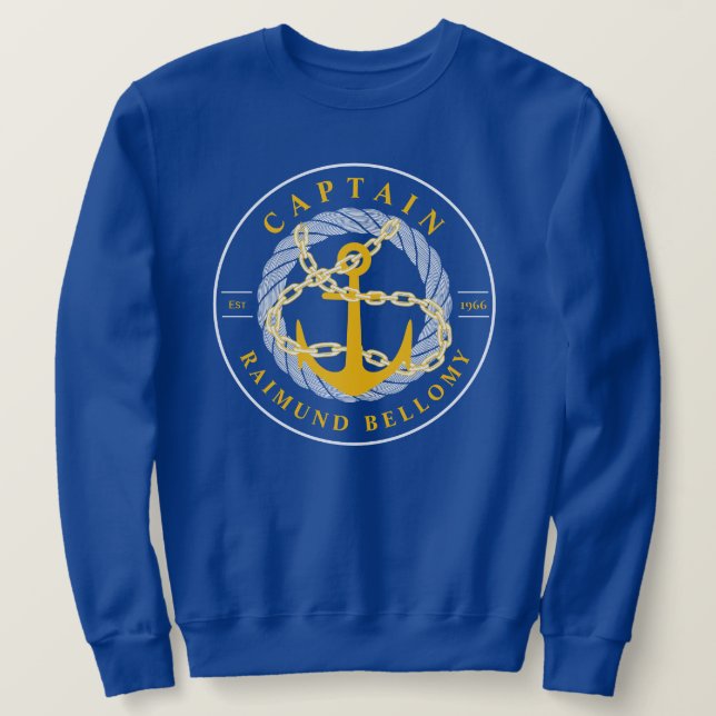 Boat Anchor Sweatshirt (Design vorne)