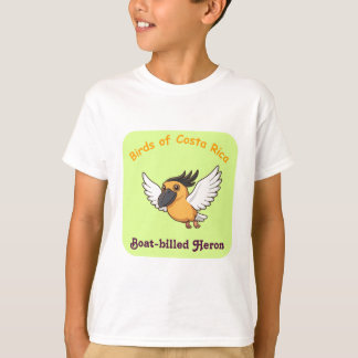 Boat-billed Heron(Birds of Costa Rica) T-Shirt