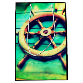 Boat Helm Geschenktasche Mittlere Geschenktüte