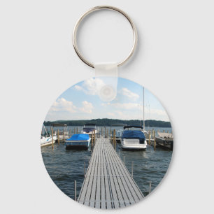 Boat Pier - Chautauqua Lake Schlüsselanhänger