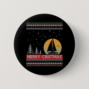 Boat Sailor Segeltörn Uggge Weihnachtssegler Gesch Button