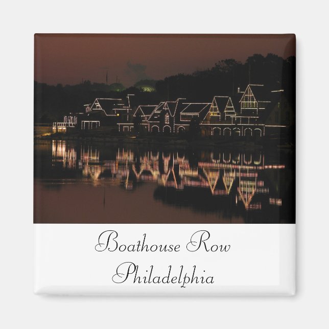 Boathouse Row Magnet (Vorne)