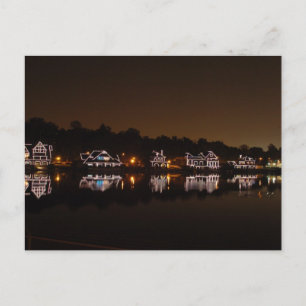 Boathouse Row Postkarte