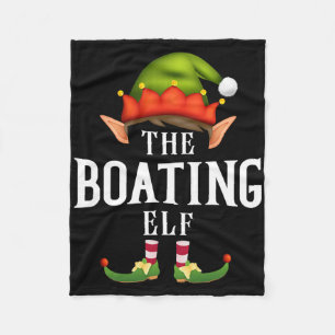 Boating Elf Gruppe Lustige Weihnachts-Pyjama-Party Fleecedecke