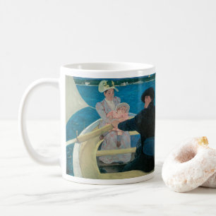 Boating Party von Mary Cassatt, Vintage Fine Art Kaffeetasse
