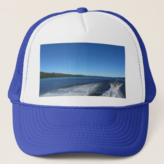 Boating SeeVermilion!  Nordmangan, USA! Truckerkappe (Vorderseite)