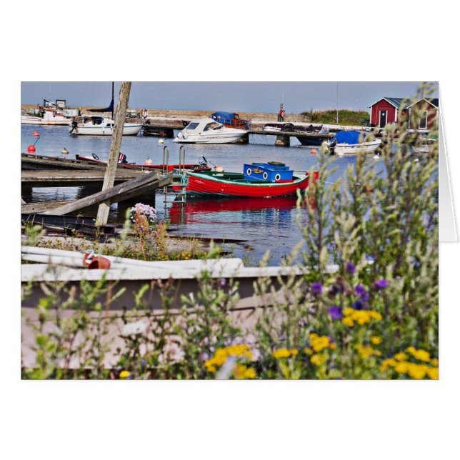 Boats docked (Devant horizontal)