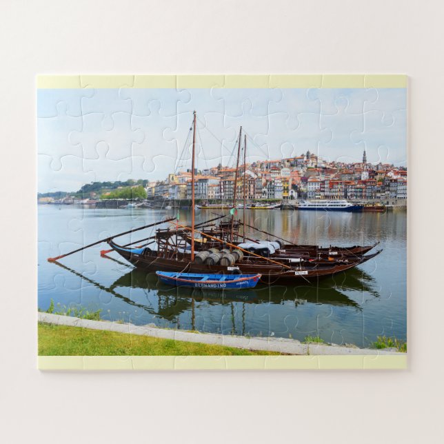 Boats in Porto, Portugal (Horizontal)