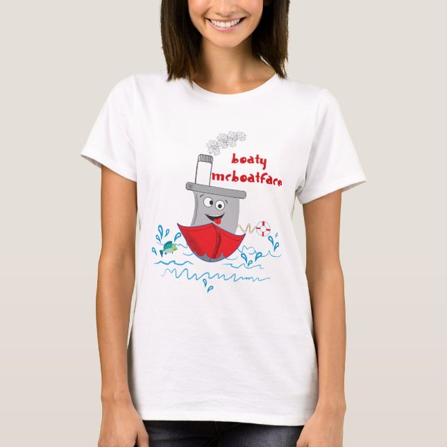 Boaty McBoatface T - Shirt (Vorderseite)