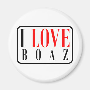 Boaz, Alabama-Stadt-Entwurf Magnet