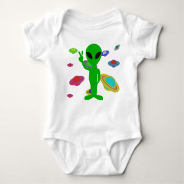 Bob Alien Baby Strampler