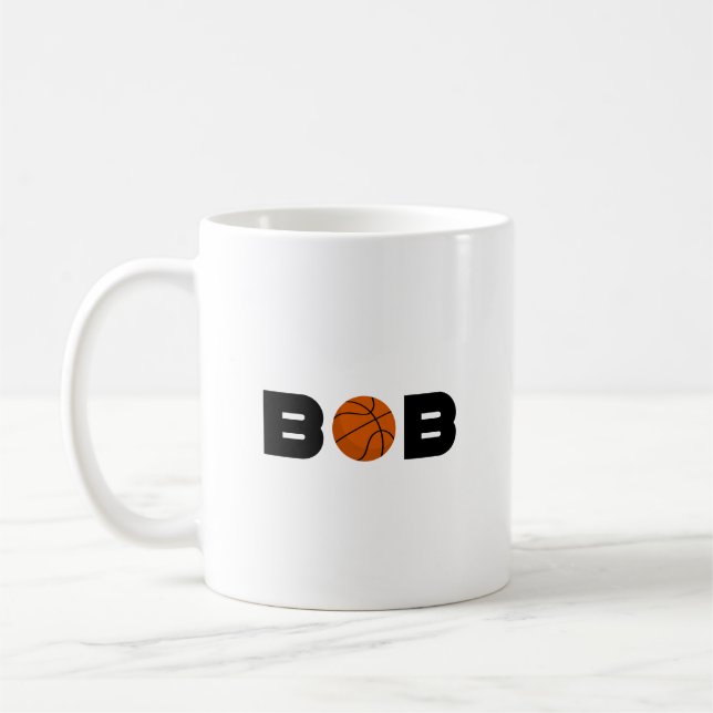Bob Basketball Kaffeetasse (Links)