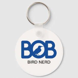 Bob Bird Nerd Schlüsselanhänger