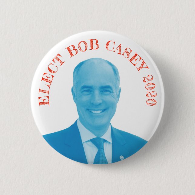 Bob Casey für Präsidenten Button (Vorderseite)