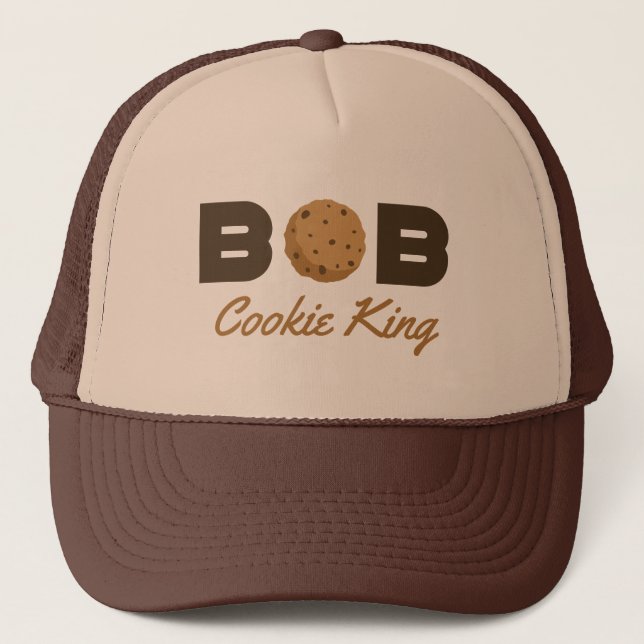 Bob Cookie King Truckerkappe (Vorderseite)